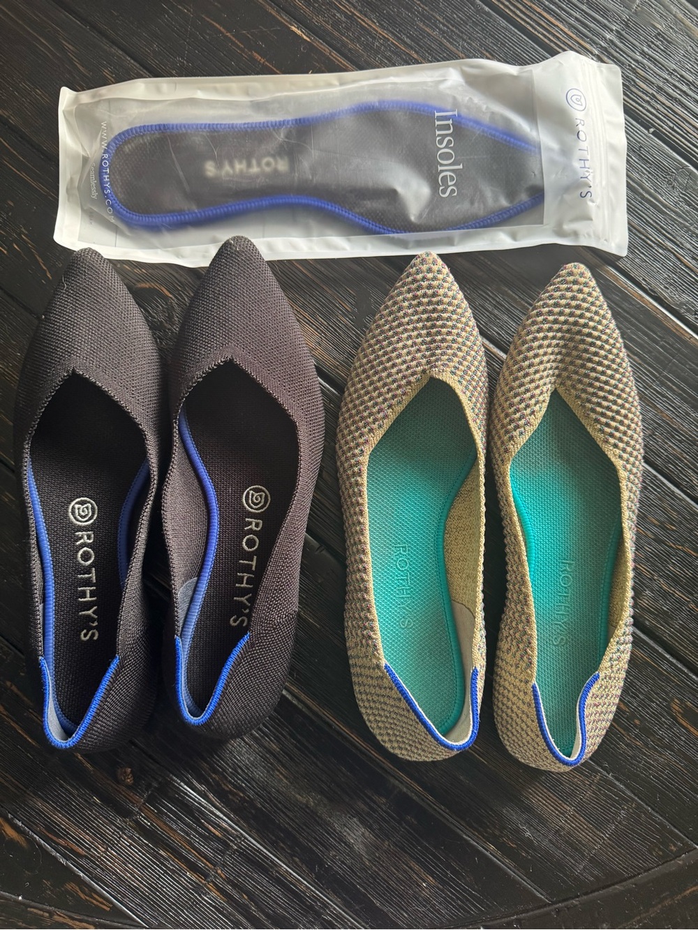 Rothy’s Point Flats (Size 8.5) - 2 Pair Bundle